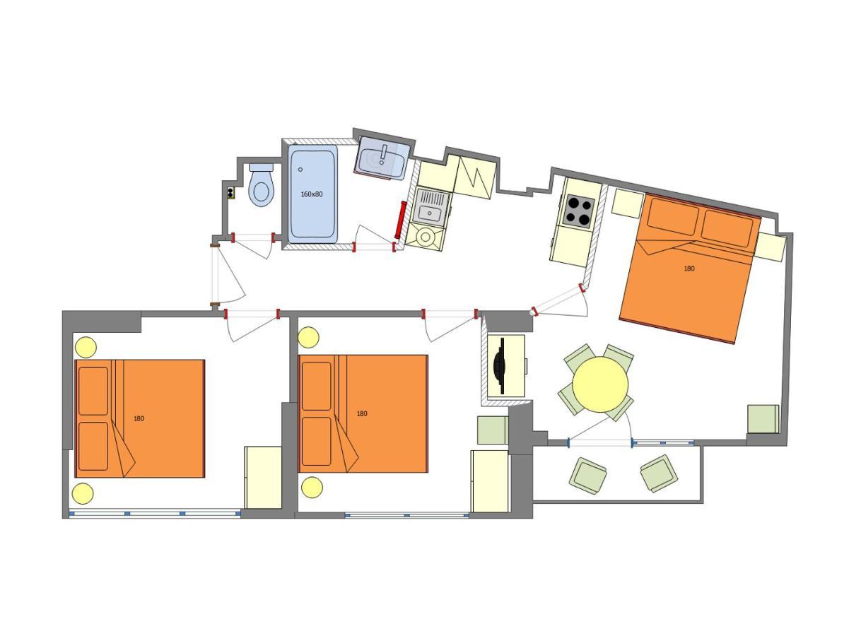 Colorful Day In Prague Design Apartments ภายนอก รูปภาพ